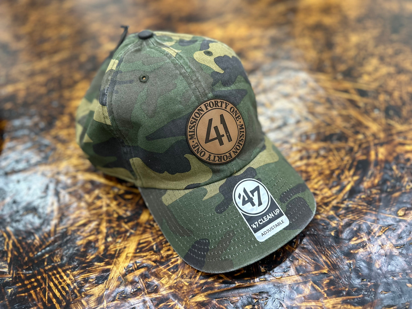 Leather Patch Hat