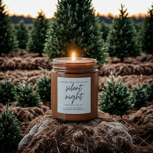 Silent Night Soy Wax Candle