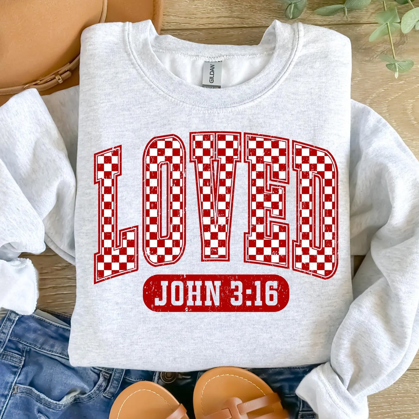 Loved – John 3:16 Crewneck
